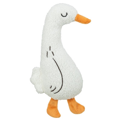 Trixie – Jouet pour Chien – Oie en Peluche Blanche Crépitante – 28 cm - Caractéristiques