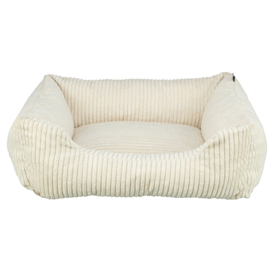 Trixie – Panier Orthopédique pour Chien et Chat – Canapé Vital Jonna Rectangulaire Velours Côtelé Crème - Caractéristiques