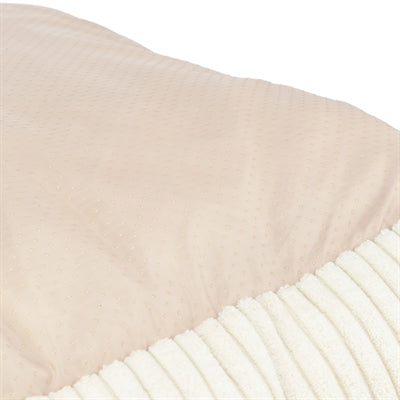 Trixie Vital Hondenmand Jonna Hoekig Ribfluweel Creme 120X80 Cm