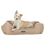 Trixie Vital Hondenmand Liano Orthopedisch Hoekig Zand 100X80 Cm