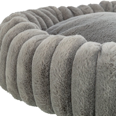 Trixie – Panier pour chien et chat – Lonni Rond Velours Côtelé - Anthracite - Caractéristiques