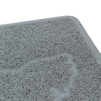 Trixie Kattenbakmat Kattensilhouet Pvc Lichtgrijs
