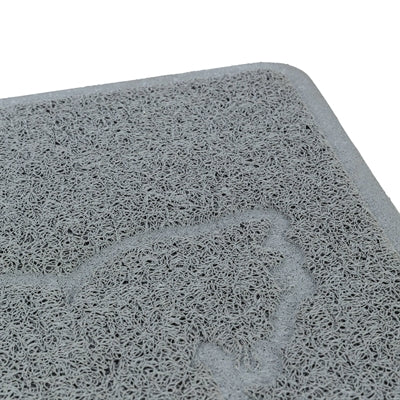 Trixie – Tapis pour litière – Silhouette de Chat PVC Gris Clair – 48X35 cm - Analyse détaillée