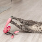 Trixie Kattenhengel Telescopisch Grote Katten Met Flamingo Roze
