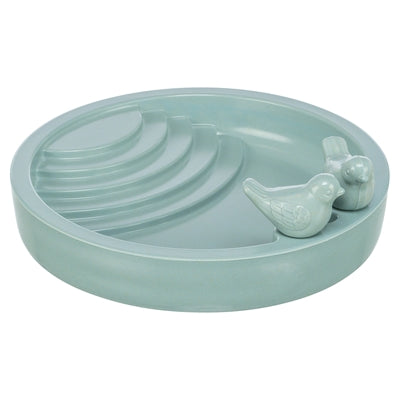 Trixie – Abreuvoir pour oiseau – Bains et abreuvoir de jardin - sauge – 38x38 cm - Caractéristiques