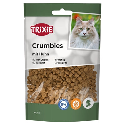 Trixie – Friandises croquantes pour chat – Crumbies au Poulet – 50 g - Caractéristiques
