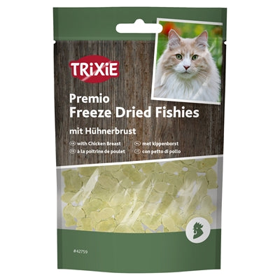Trixie Freeze Dried Fishies Met Kippenborst 20 Gr