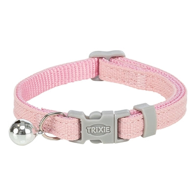 Trixie – Collier pour chat – Collier aspect coton – 20-30x1 cm - Coloris aléatoire - Caractéristiques