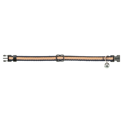 Trixie – Collier pour chat – Rayé – Bleu et Orange – 20-30 x 1 cm - Caractéristiques