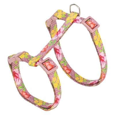 Trixie – Harnais et laisse pour chat – Ensemble harnais et laisse – 27-45x1 cm - Coloris aléatoire - Caractéristiques