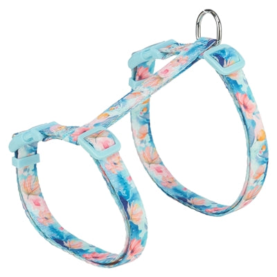 Trixie – Harnais et laisse pour chat – Ensemble harnais et laisse – 35-59x1,3 cm - Coloris aléatoire - Caractéristiques