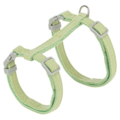 Trixie – Harnais pour chat – Harnais avec laisse en velours - vert – 28-45x1 cm - Caractéristiques