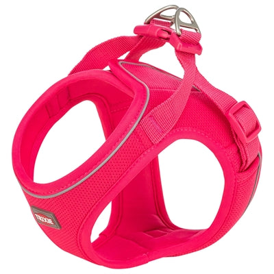 Trixie – Harnais pour chien – Urbanvest - Tissu en maille filet respirant - Fuchsia - Caractéristiques