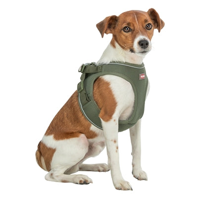 Trixie – Harnais pour chien – Urbanvest - Tissu en maille filet respirant - Vert olive - Caractéristiques