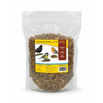 Utopia – Friandises pour oiseau – Ver de farine pour oiseau du jardin – 1 kg - Caractéristiques
