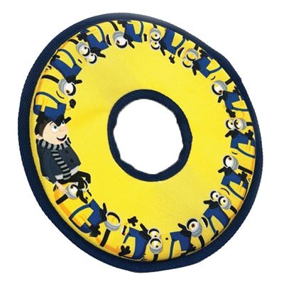 Minions – Jouet pour chien – Frisbee en toile Minions jaune – 25x25x1,2 cm - Caractéristiques