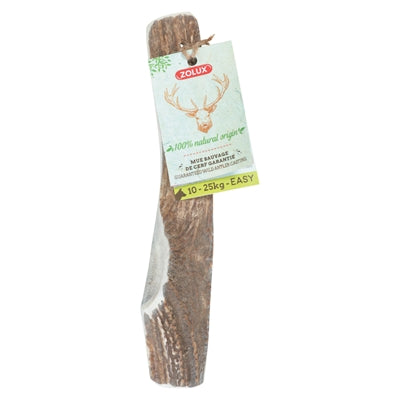 Zolux – Friandise pour chien – Bois de cerf coupe en biseau Easy - Caractéristiques