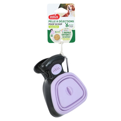 Zolux – Pelle ramasse-crottes pour chien – Pelle avec 15 sacs – 13,5 cm - Caractéristiques