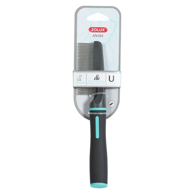 Zolux – Peigne pour chien – Peigne à dents moyennes Anah – 22 cm - Caractéristiques