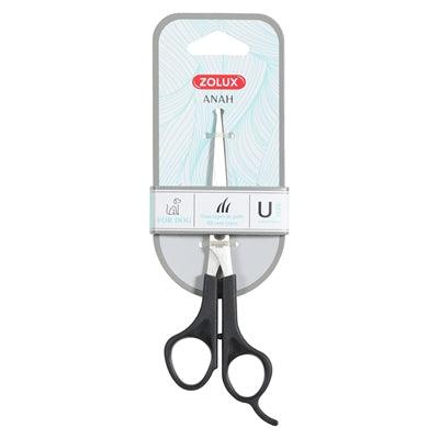 Zolux – Ciseaux pour chien – Ciseaux à pelage droits – 6x1x17 cm - Caractéristiques