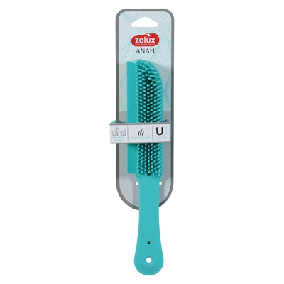 Zolux – Brosse textile pour chien et chat – Brosse en caoutchouc Anah – 27 cm - Caractéristiques