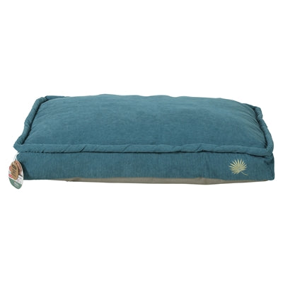Zolux Hondenkussen Toscane Hoekig Gerecyclede Vulling Blauw 110X70X20 Cm