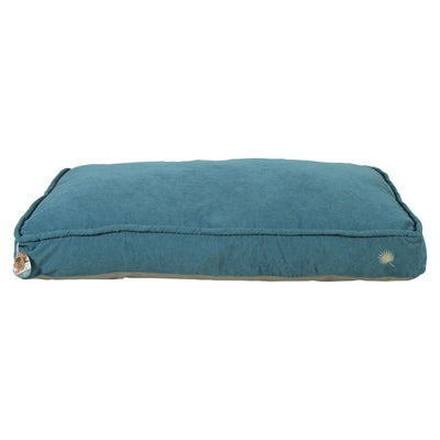 Zolux Hondenkussen Toscane Hoekig Gerecyclede Vulling Blauw 110X70X20 Cm