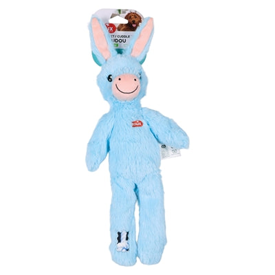 Zolux – Jouet pour chien – Âne en peluche avec corde Hassan - bleu - Caractéristiques