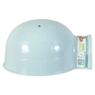 Zolux – Maison igloo pour petit rongeur – Plastique bleu - 19x16,5x9 cm - Caractéristiques