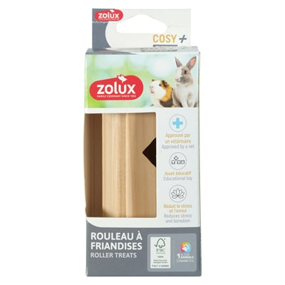 Zolux Snack Roller Cosy Hout 12,5X6X6 Cm