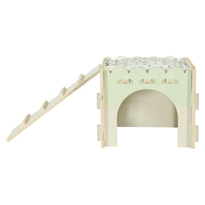 Zolux – Maison en bois pour lapin nain – Cosy – 25x25x20 cm - Caractéristiques