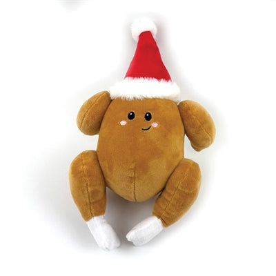 Happy Pet – Jouet pour chien – Dinde de Noël rôtie en peluche – 30x18x15 cm - Caractéristiques