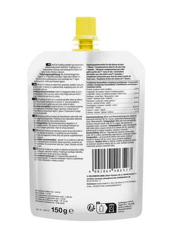 GimCat – Friandise pour chat – Pudding pour Chat au Calcium – 150 g - Caractéristiques