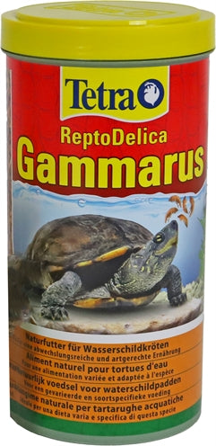 Tetra – Friandises pour tortue d'eau – Gammarus crevettes séchées – 1 L - Caractéristiques