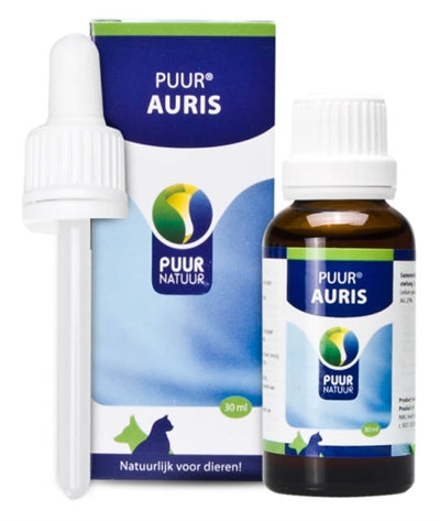 Puur Natuur – Produit d'hygiène pour chien et chat – Auris - Soin des oreilles – 30 ml - Caractéristiques