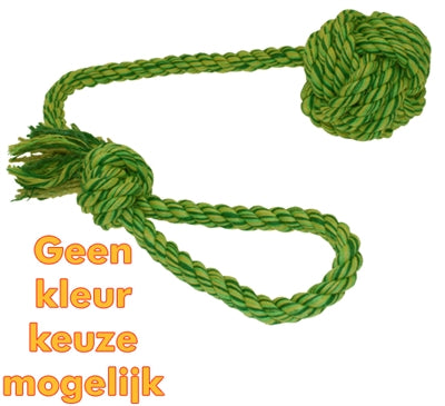Happy Pet – Jouets pour chien – Corde à lancer avec balle – 48 cm - Caractéristiques