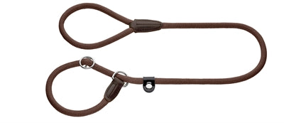 Hunter – Laisse lasso pour chien – Laisse Retriever avec arrêt Freestyle – Marron - Caractéristiques