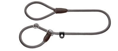 Hunter – Laisse lasso pour chien – Laisse Retriever avec arrêt Freestyle – Gris - Caractéristiques