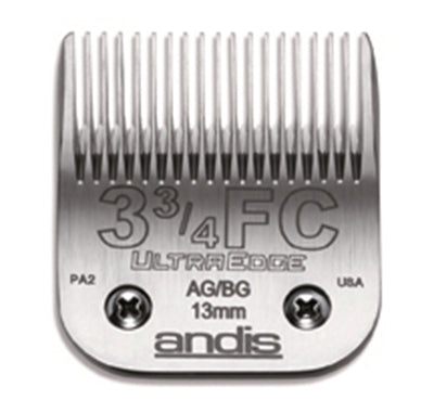 Andis – Tête de coupe pour tondeuse pour chien – UltraEdge taille 3 3/4 FC – 13 mm - Caractéristiques
