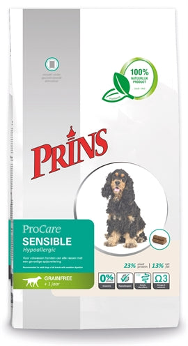 Prins – Croquettes pour chien – Croquettes ProCare Sans céréales au canard – 12 kg - Caractéristiques