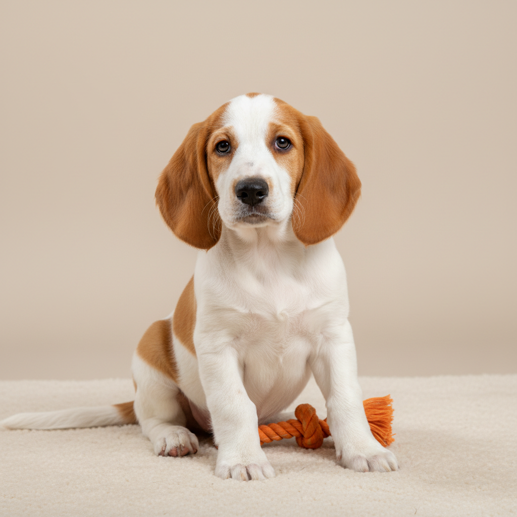 Yourdog – Croquettes pour chien – Grand Anglo-Français Blanc et Orange - Chiot – 12 kg