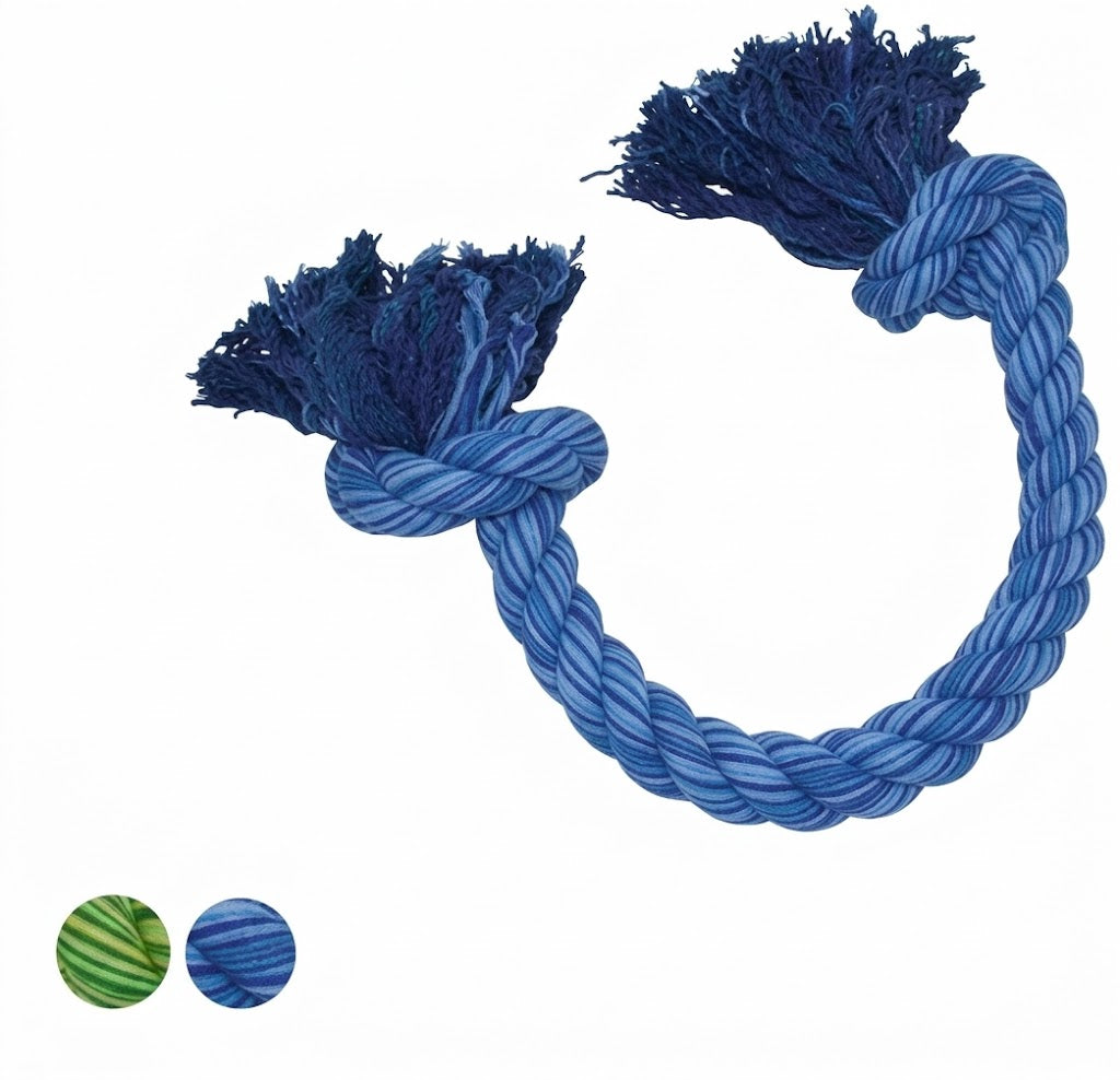 Happy Pet – Jouet pour chien – Corde à nœuds - Coloris aléatoire