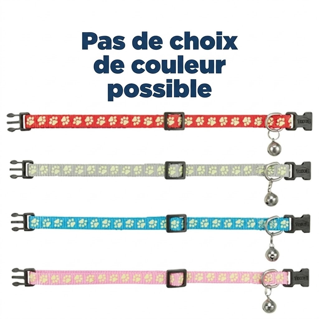 Trixie – Collier pour chat – Fluorescent – Taille unique - l'unité