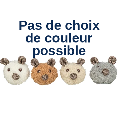Trixie – Jouet pour chat – Ours en peluche avec herbe à chat – 8 cm