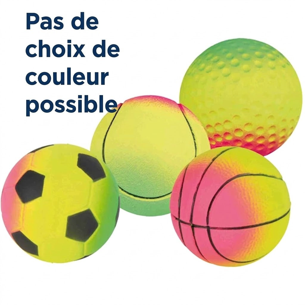Trixie – Jouet pour chien – Balle en caoutchouc mousse
