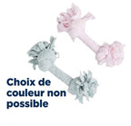 Fofos – Jouet pour chiot – Corde en éponge à 2 nœuds – 22 cm -l'unité