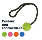 Happy Pet – Jouet pour chien – Balle flottante à picots sur corde